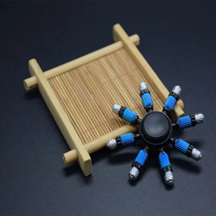 8 Колонка пальцев металла гироскопа отдыха для взрослых стресс игрушка