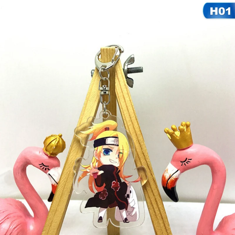Брелок с символикой Наруто 8 видов стилей Sasuke Minato брелок Горячая Распродажа аниме брелок