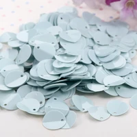 240pcs 12mm cup oval folding sequins horse eyes shape crafts frosted loose paillettes stickers diy wedding sewing accessories