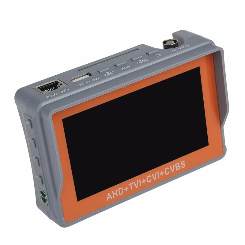 Многофункциональный HD Тестер монитор 5MP 4MP AHD TVI CVI CVBS 4-в-1 CCTV ЖК-камера тестер для IV7W