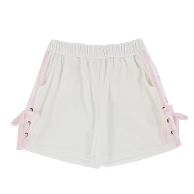 B1625 Bobon21 женские свободные шорты Модный фланелевый бархат короткие Feminino удобные Pantalones короткие брюки женские спортивные розовые B1625 - Цвет: B1625