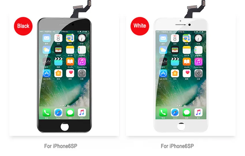 NOHON ЖК-дисплей сенсорный экран в сборе для iPhone 6 6S 7 Plus замена AAA+++ 3D дигитайзер телефон lcd s панель без битых пикселей