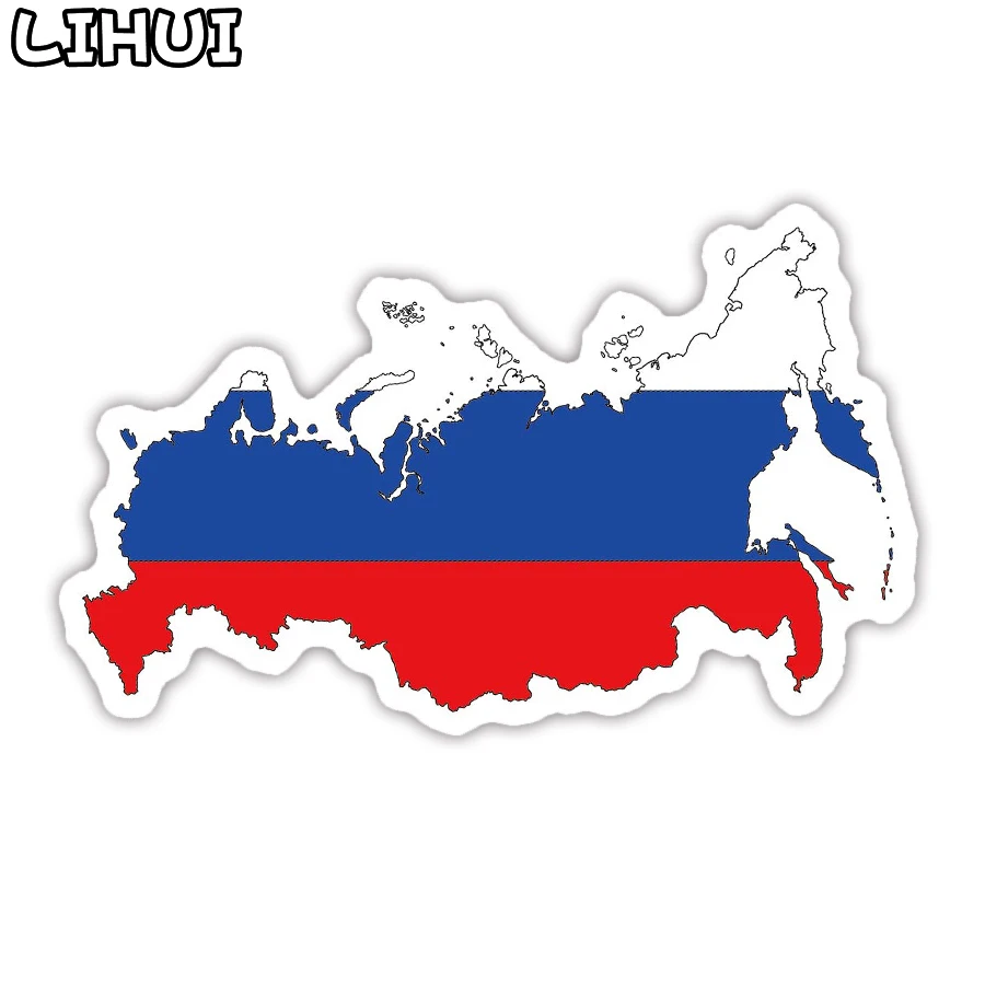 1 шт Россия национальные флаги стикеры игрушки для детей страны карта