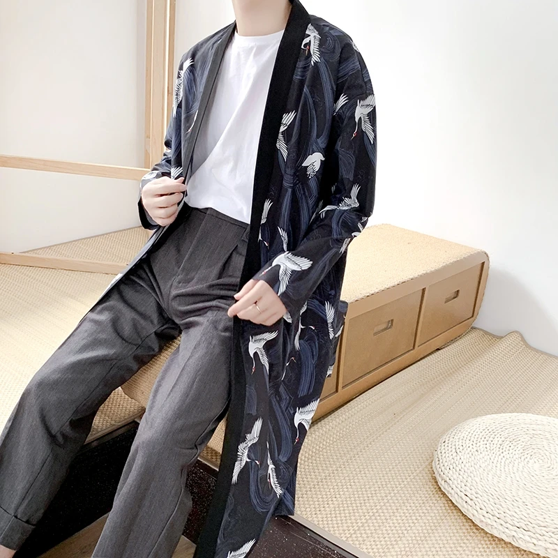 Yukata haori, мужское японское кимоно, кардиган, мужской костюм самурая, одежда, кимоно, куртка, мужское кимоно, рубашка yukata haori, FF001