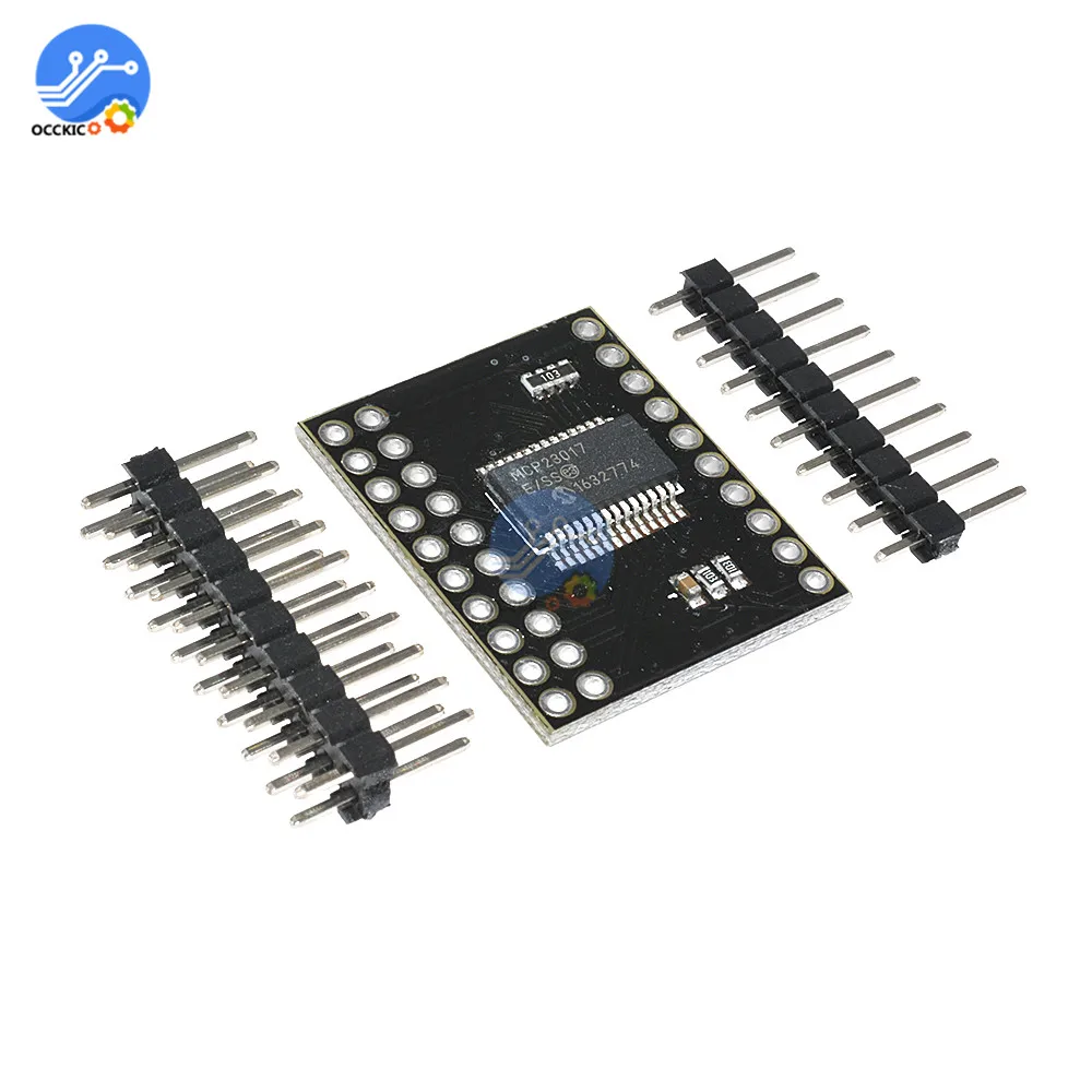 Модуль последовательного интерфейса IIC I2C MCP23017 SPI MCP23S17 двунаправленный 16 битный
