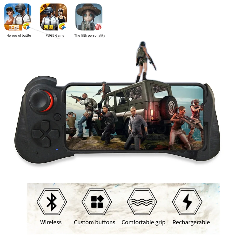 Mocute 058 беспроводной геймпад Bluetooth Android джойстик VR Телескопический игровой