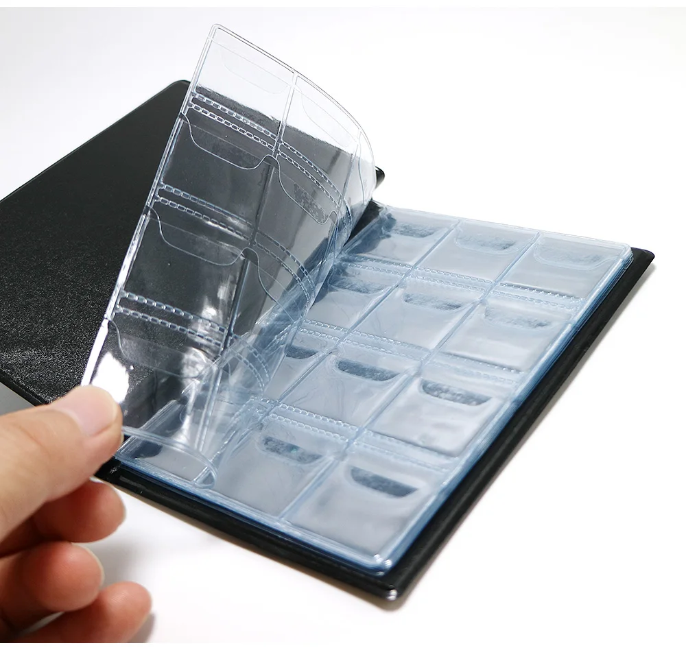 2019 русский Альбом для монет 120 карманов 10 страниц коллекция альбом