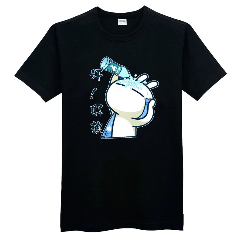 2015 summer famous new brand TUZKI T Shirt cotton funny cartoon t-shirt man top tee casual short sleeve plus size | Мужская одежда