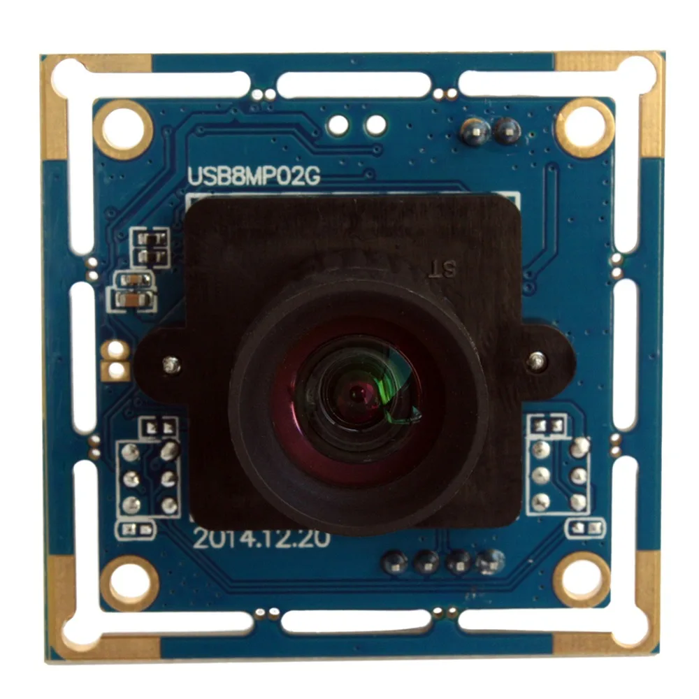 Модуль usb-камеры ELP для SONY IMX179 8 Мп MJPEG 75 градусов без искажений Android Linux Windows - купить