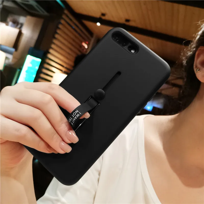 Новый дизайн простой палец кольцо матовый чехол для телефона Для iPhone 6 6S 4 7 дюйма