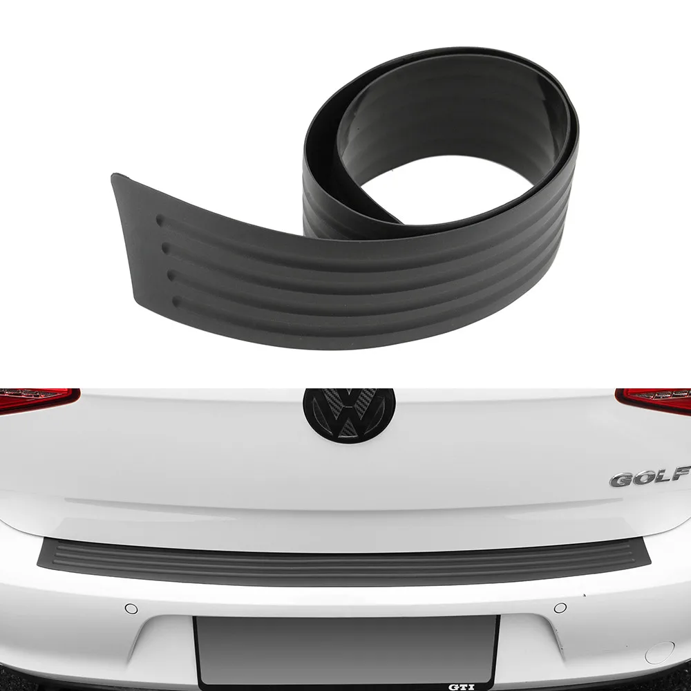 90 см Черный Автомобильный задний бампер резиновая защита от царапин углов для