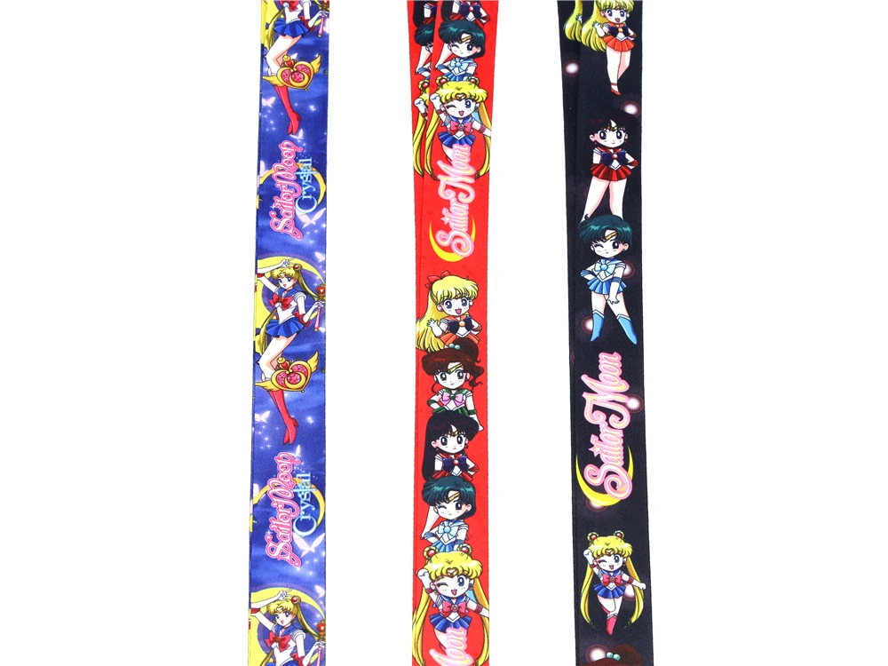 Pretty Guardian Sailor Moon Lanyard ID Badge Holder Key Neck Strap 1Pcs | Украшения и аксессуары
