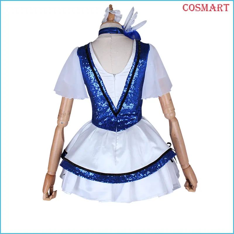 Аниме LoveLive Sunshine!Aqours Sakurauchi Riko водно-голубая Униформа нового мира платье для