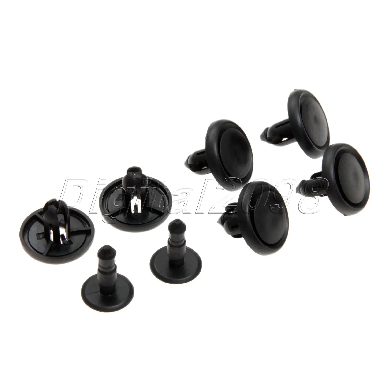 20x автомобильный бампер крыло фиксатор зажимы пластиковые Заклепки Крепеж