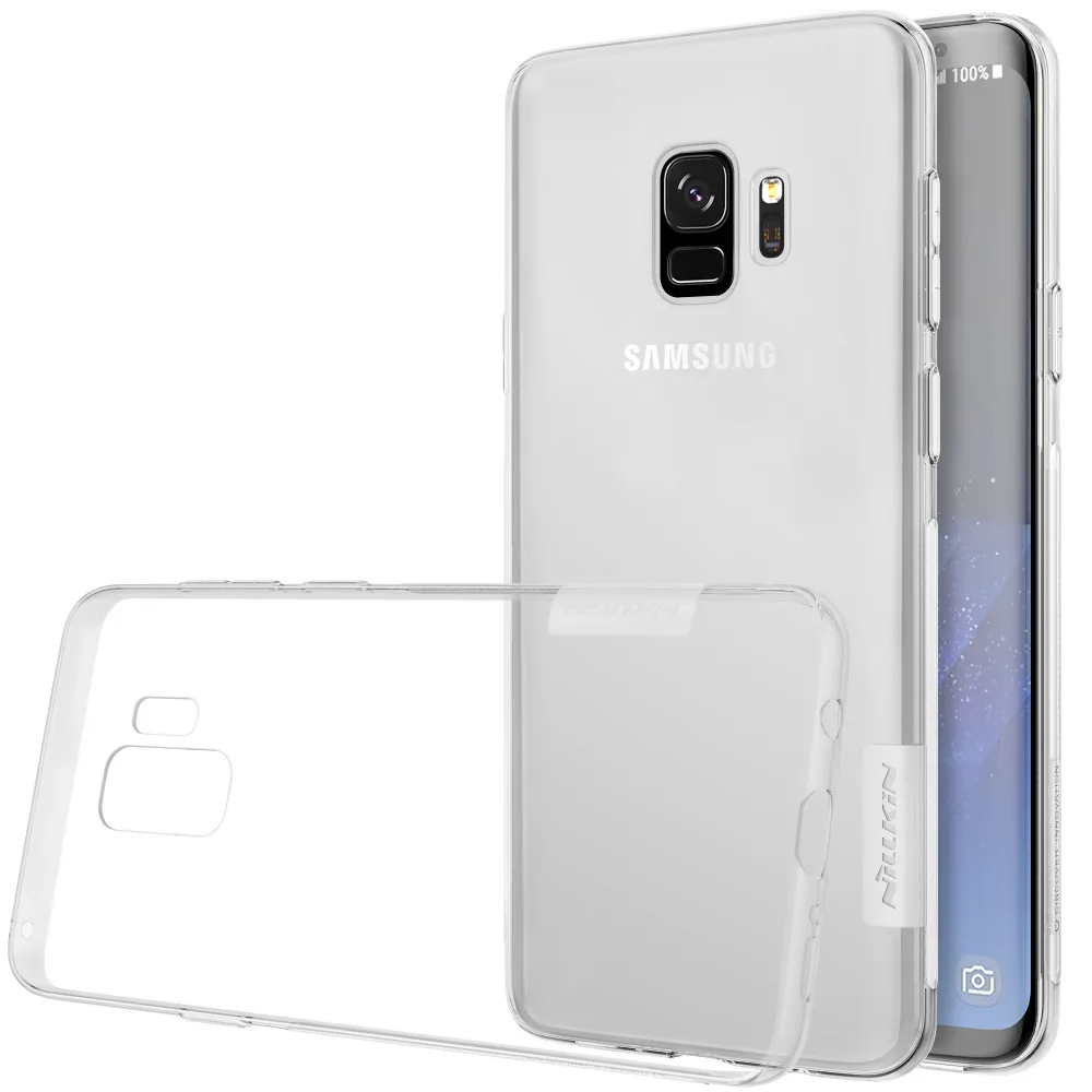Чехол Nillkin Nature для Samsung Galaxy S9 s9 Plus чехол телефона прозрачный мягкий силиконовый