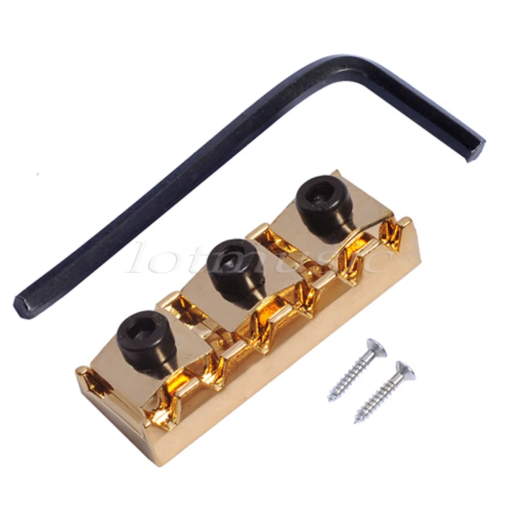 Гайка запорная для электрогитары 43 мм хромированная с шестигранным ключом|guitar