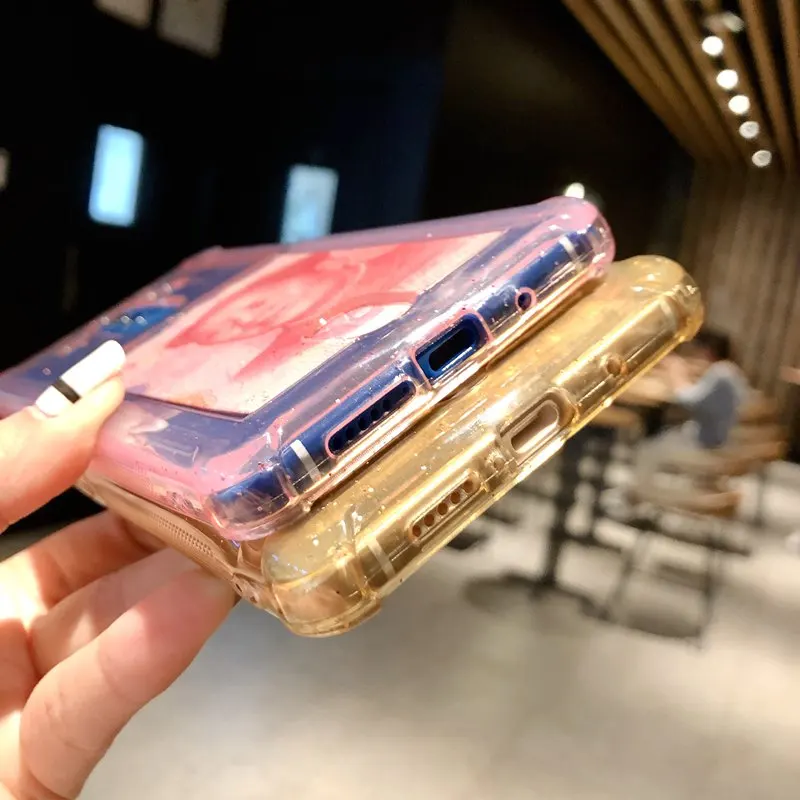 TRODINO блестящий чехол для телефона с отделением кредитных карт iPhone 6 6s 7 8 Plus
