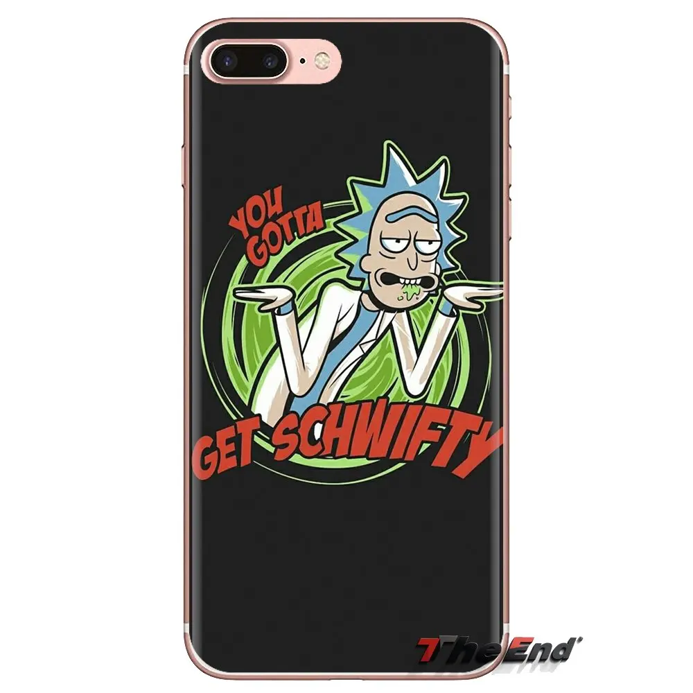 Cartoon Comic Meme Rick And Morty Soft Bag Case For Xiaomi Mi3 Samsung A10 A30 A40 A50 A60 A70 Galaxy S2 Note 2 Grand Core Prime |