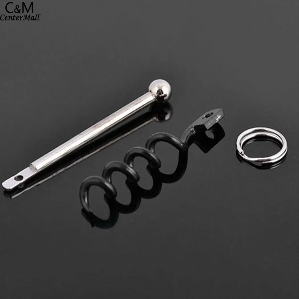 3 Tool 5 Wine Corkscrew Pocket inches Steel cm Bottle Sports Outdoors 7 Opener Black Cans Stainless | Дом и сад