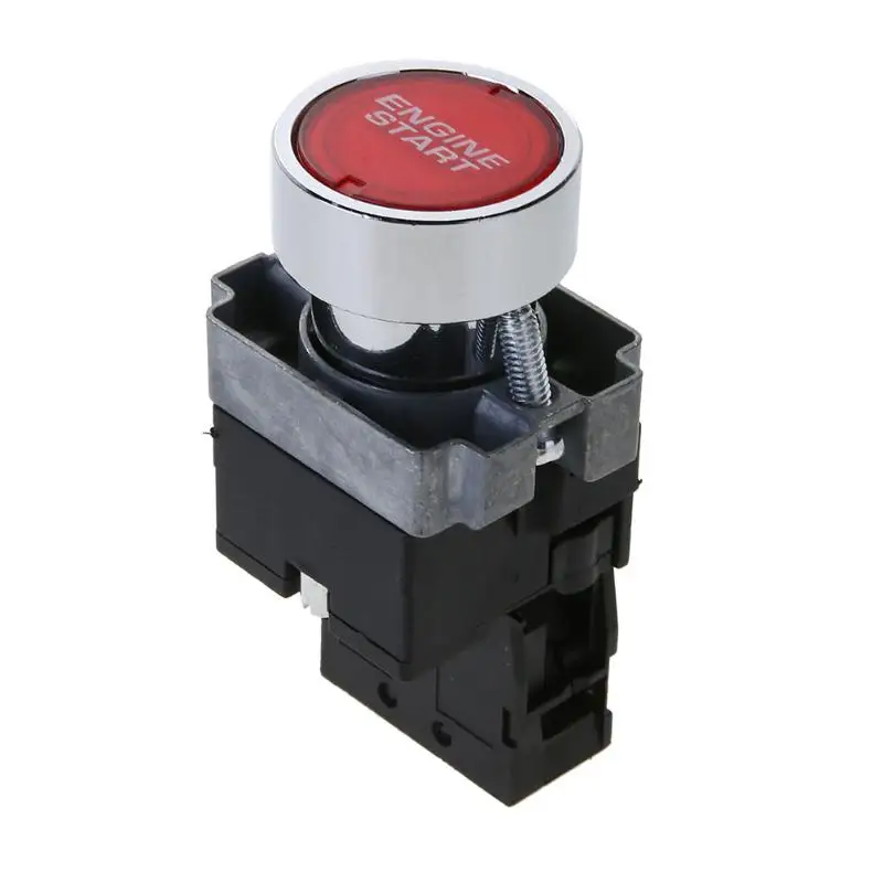 VODOOL автомобильный переключатель 12V 10A светодиодный двигатель Мощность зажигания