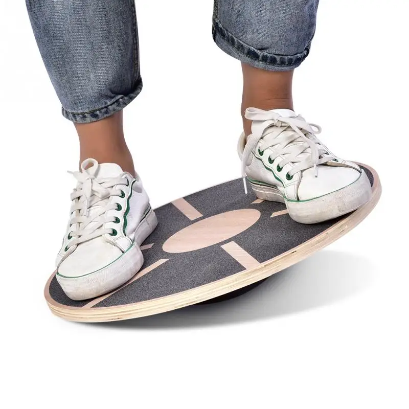 Нескользящая деревянная балансировочная доска для воблера тренажерный зал