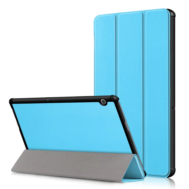 100 шт. PU кожаный чехол для huawei MediaPad T5 10 AGS2-W09 AGS2-L09 AGS2-L03 1 &quotTablet + Экран протектор |