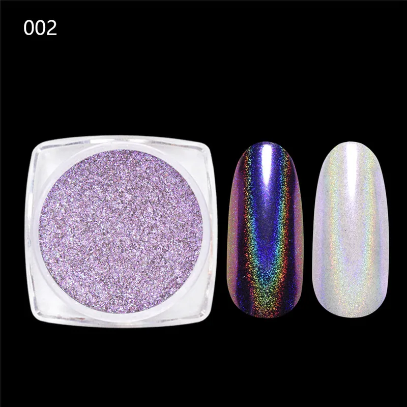 BeautyBigBang лак для ногтей Блестящий Порошок 0,2 г Хамелеон для ногтей мерцающий Русалка жемчуг пигмент Сияющий лазер в виде ракушки окунутый порошок - Цвет: 2