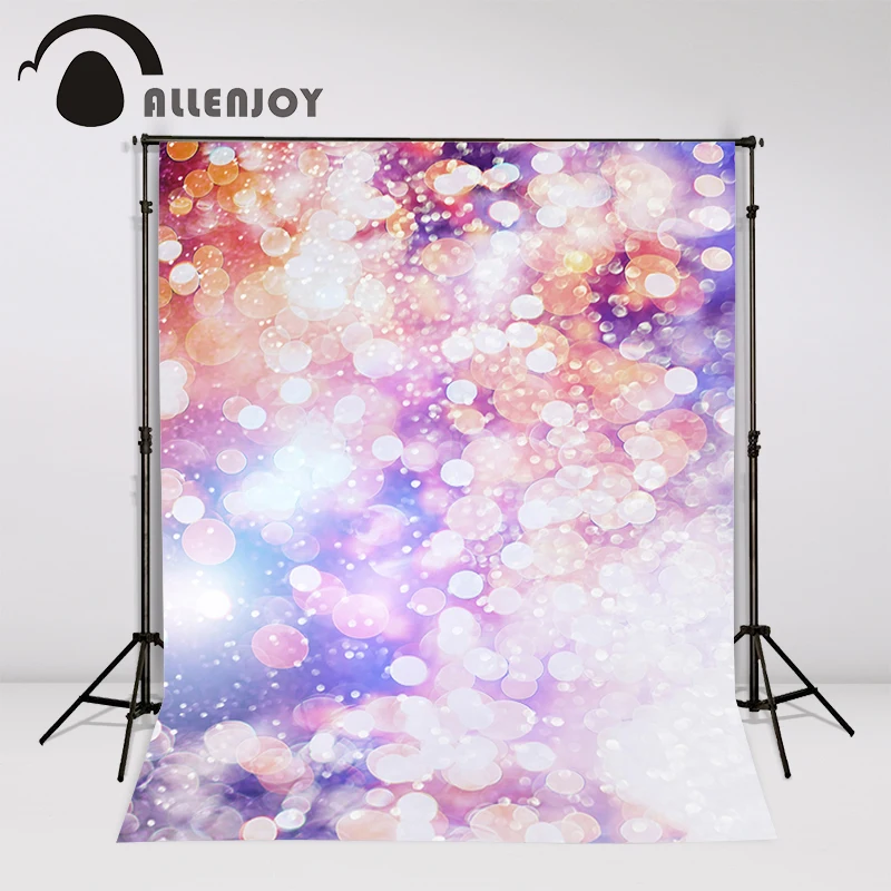 Allenjoy Виниловый фон для фотосъемки светлые пятна размытый цвет фотосессии