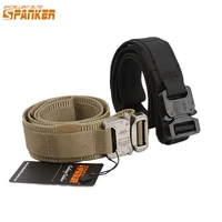 excellent elite spanker tactical men waist belt cs equipment universal waist belts metal buckle 1 5 inch width