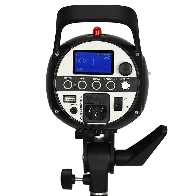 Бесплатная идентификация 110 В 220 Godox SK400 II 400WS GN65 2 4G Беспроводная