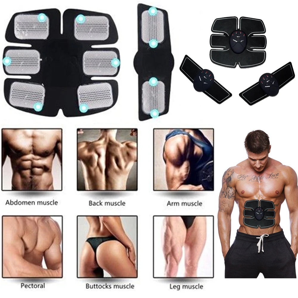 Автоматический фитнес тренажер для мышц брюшной полости умный ABS Электрический