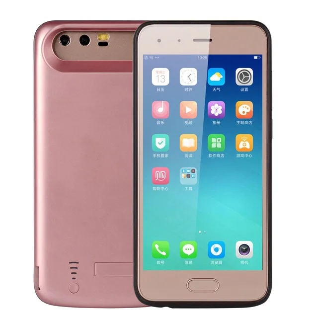 Rose Glod KQJYS ультра тонкий запасной Внешний Аккумулятор Чехол 6500 мАч для huawei Honor 9 Портативный чехол для зарядного устройства для huawei Honor 9 чехол для питания - Цвет: Rose Glod