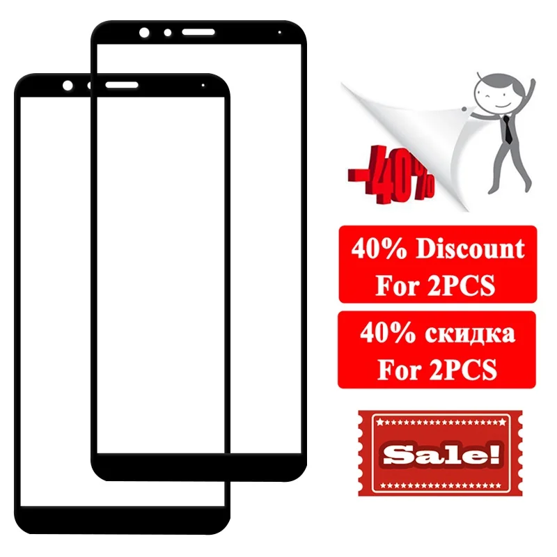 Защитное стекло для huawei honor 7a 7c Закаленное пленка 7s 7x защита tremp 7 a c x s Защита