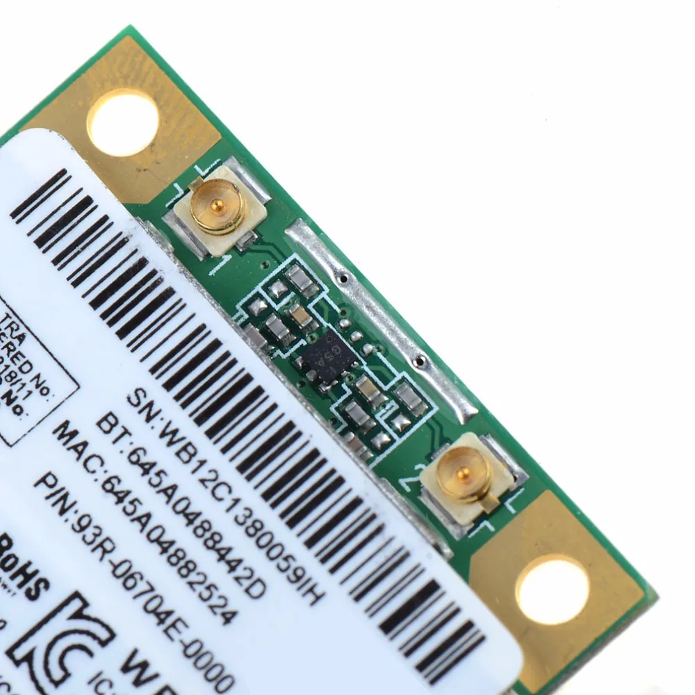 Портативные сетевые карты Mini PCI-E Combo беспроводная карта Realtek RTL8723AE 300M + 4 0 Bluetooth 802.11n