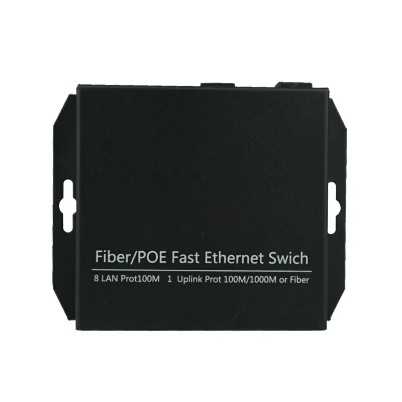 Волоконный коммутатор 1F4E для быстрой локальной сети ethernet POE 1 одномодовый