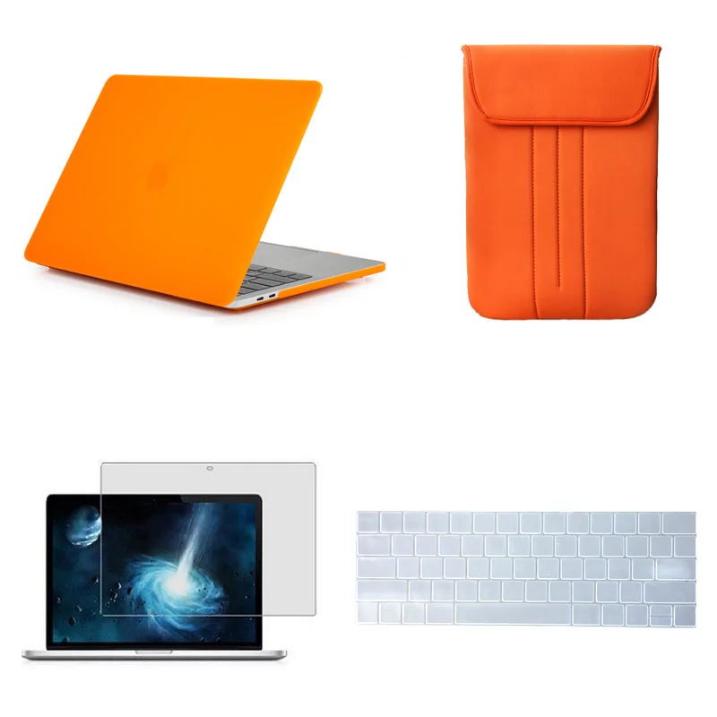 Матовый Жесткий чехол для 2018 Macbook Pro 13 дюймов 15 Retina 12 ноутбука Apple MacBook air 11 6 дюйма