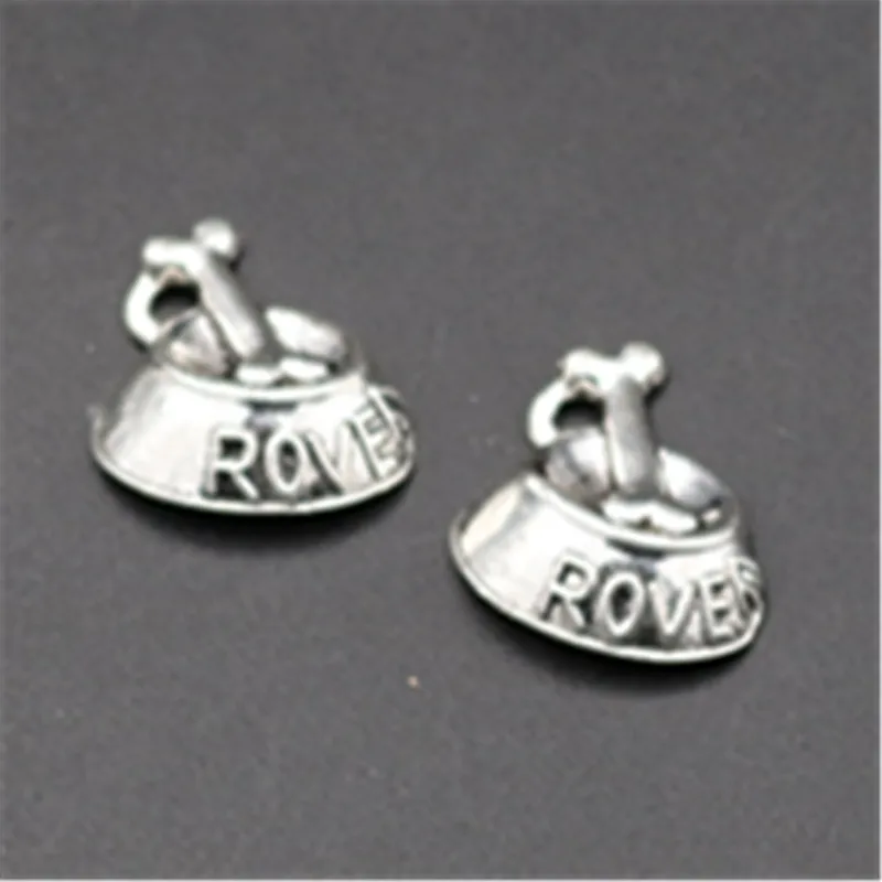 Раковина для кормления My Bulldog Rambo Посеребренная ожерелье с подвесками браслет