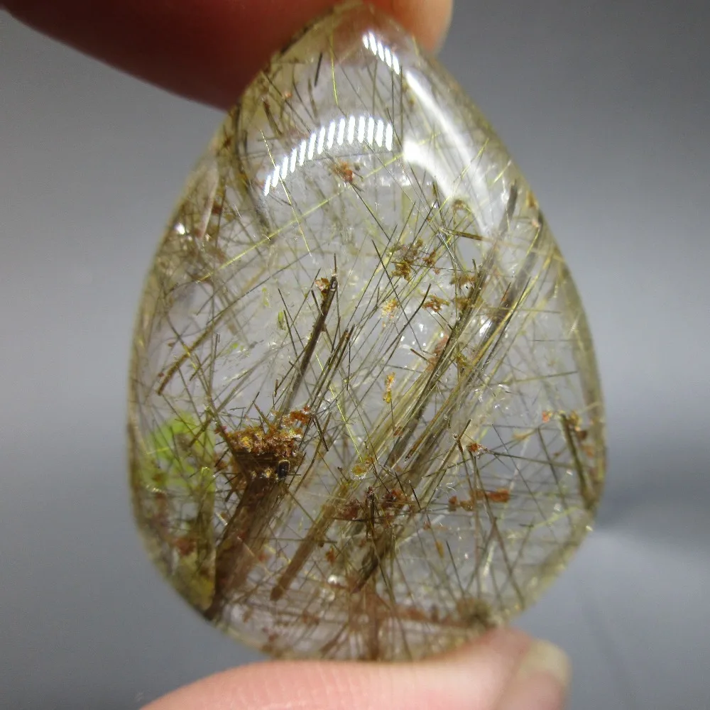 Только один! 17 г Редкий Натуральный кварц Rutilated Crystal Rutile минеральный образец чакра