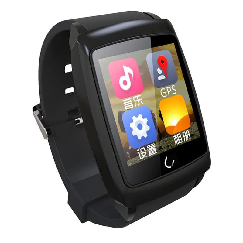 2016New Uwatch U18 Smart Watch Men Slim Waterproof Android 4.4 GPS Wifi Bluetooth Handsfree Passometer Sleep Tracker Wristwatch |
