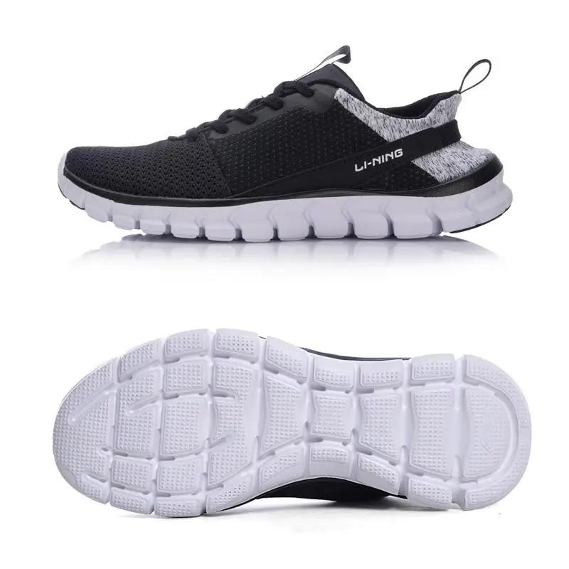 Черный цвет Li-Ning/женская спортивная обувь, 24 часа, спортивная обувь, светильник, спортивная обувь AFHN026 SJAS18 - Цвет: Черный цвет