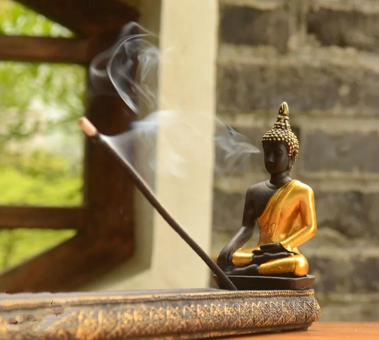 

Thailand Buddha Zen Style Incens Plate Home Furnishing Ornaments Incense Censer Home Decoration