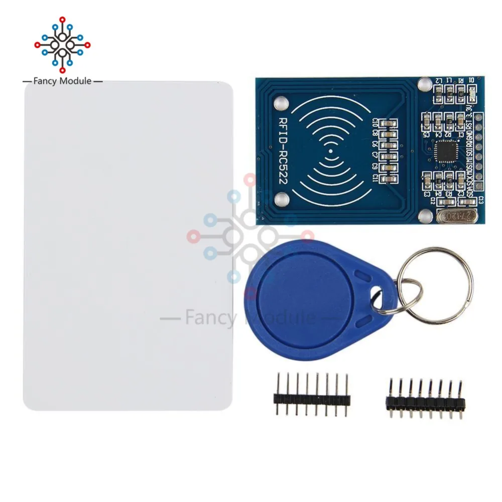 MFRC 522 RC RC522 RFID беспроводной IC модуль S50 Fudan SPI писатель карты брелок сенсор наборы 13