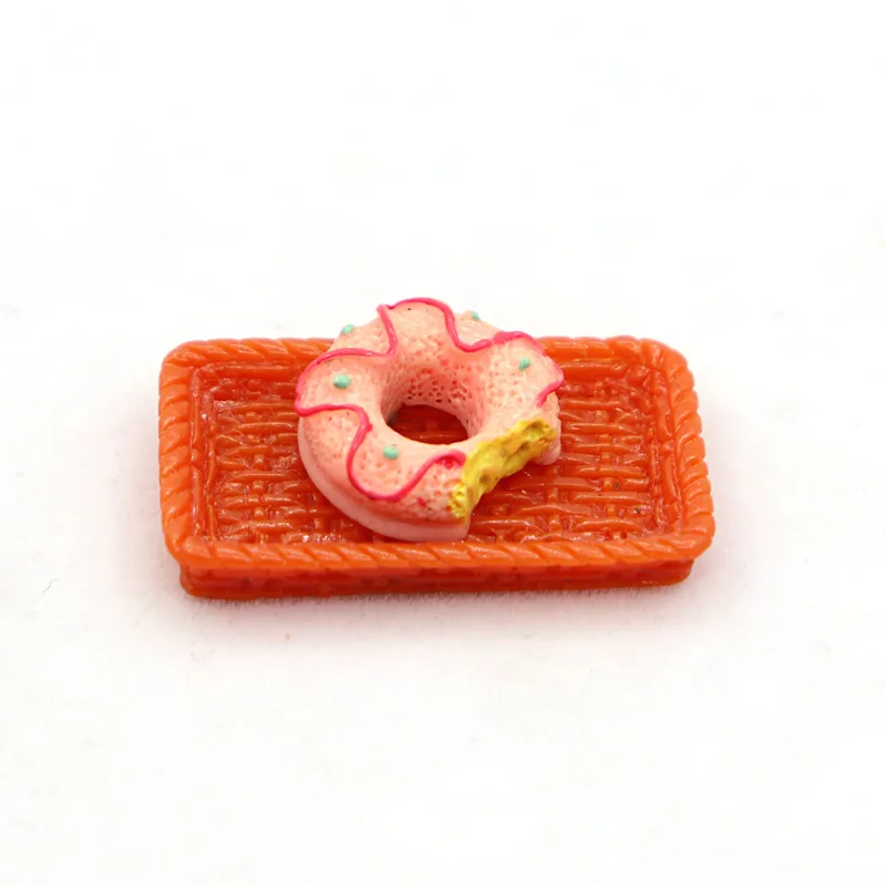 4 шт. каучуковая корзина из тростника миниатюрный поднос для фаст-фуда