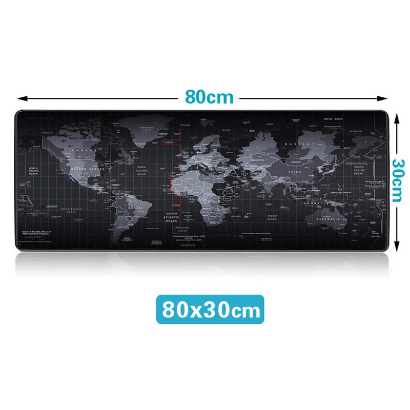 Extra Large Gaming Mouse Pad Gamer Old World Map Computer Mousepad Anti-slip Natural Rubber Mat xl xxl 300x800mm | Компьютеры и офис