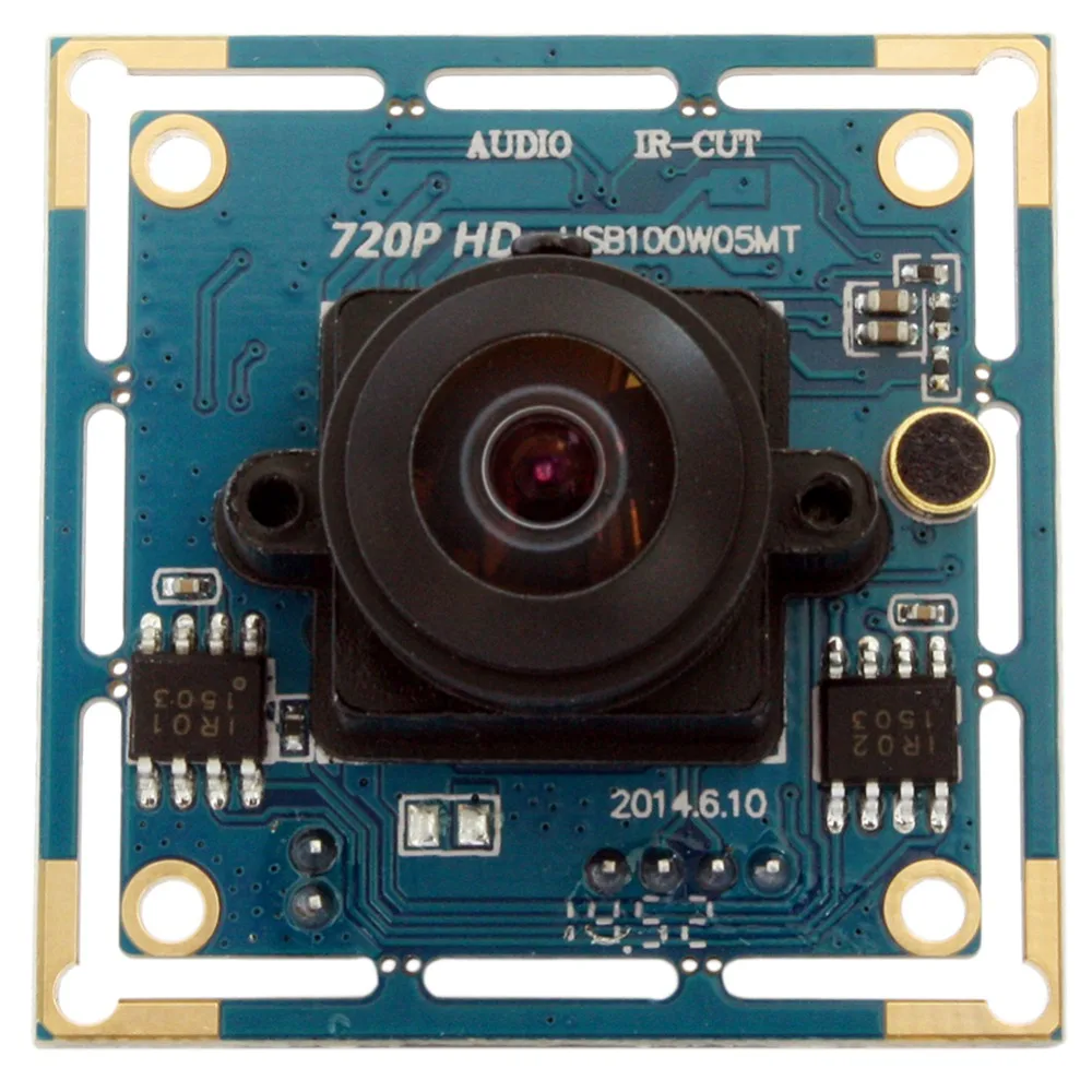 Датчик ELP HD CMOS OV9712 1 0 МП широкоугольная USB-камера модуль с объективом рыбий глаз на