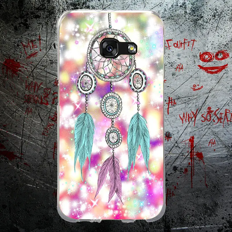 Fashion Dream Catcher Boho Tribal Soft Phone Cases for Samsung Note 2 3 4 5 8 HTC One U11 M7 M8 M9 M10 A9 E9 Plus | Мобильные