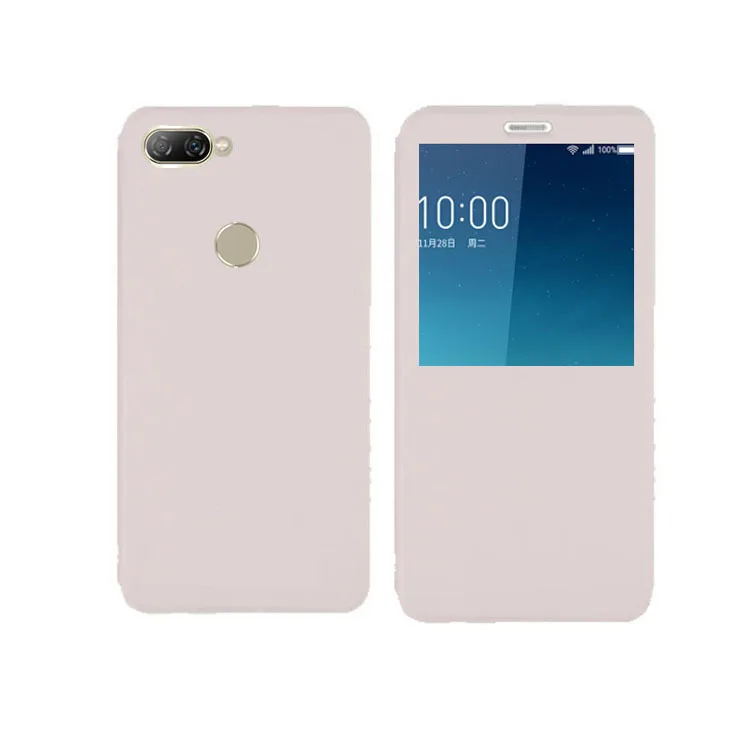 KIYLCZXYCM для huawei P Smart Case оригинальный вид окна флип кожаный чехол на enjoy 7 s 5 65 дюймов