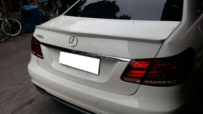 Спойлер из АБС пластика для Mercedes Benz W212 E320LE260LE300LE63 заднее крыло автомобиля спойлер