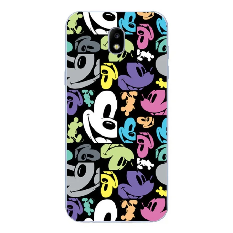 Мрамор серии Микки Единорог телефонные чехлы для samsung J330 J530 J730 мягкий чехол на