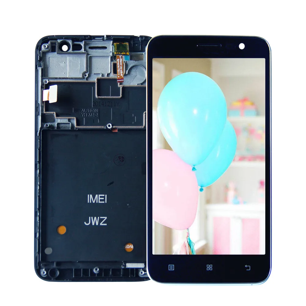 ЖК дисплей KUERT для Lenovo A8 A806 A808 A808T с дигитайзером сенсорный экран в сборе рамкой